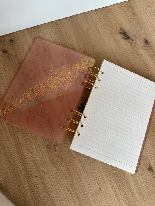 Notizbuch Rosa Gold