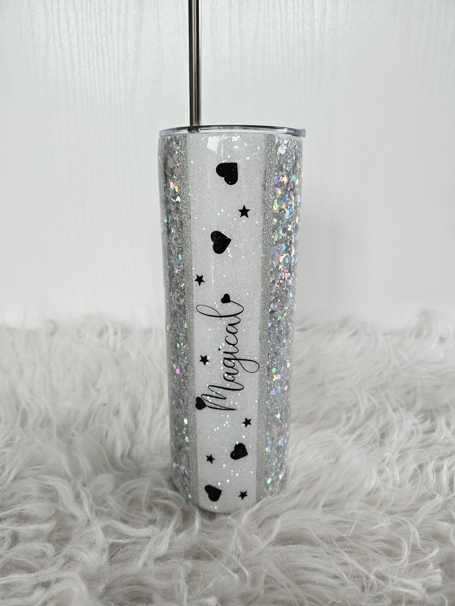 Glitzer Becher Magical