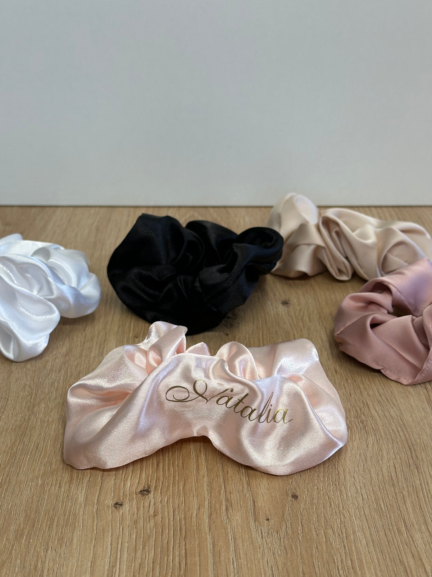 Satin Scrunchi - personalisiert