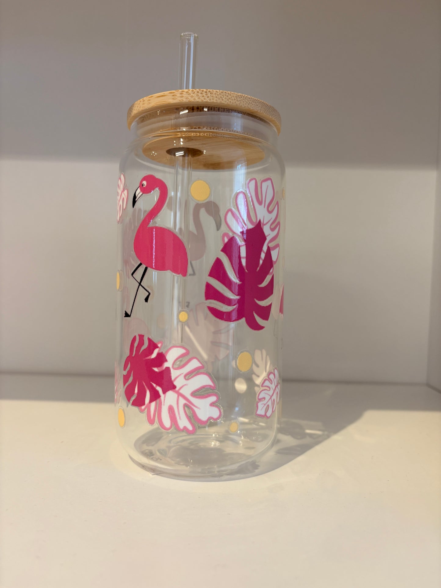 Trinkglas mit Motiv