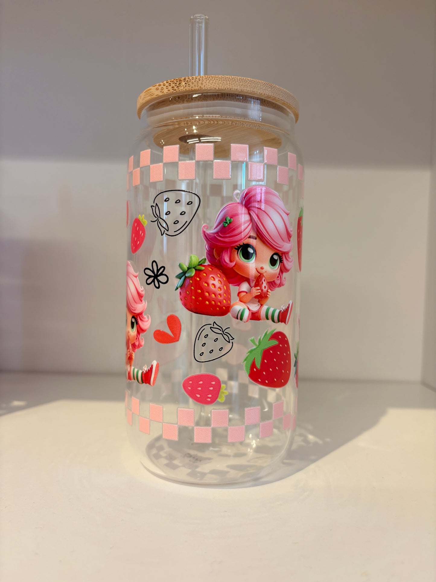 Trinkglas mit Motiv
