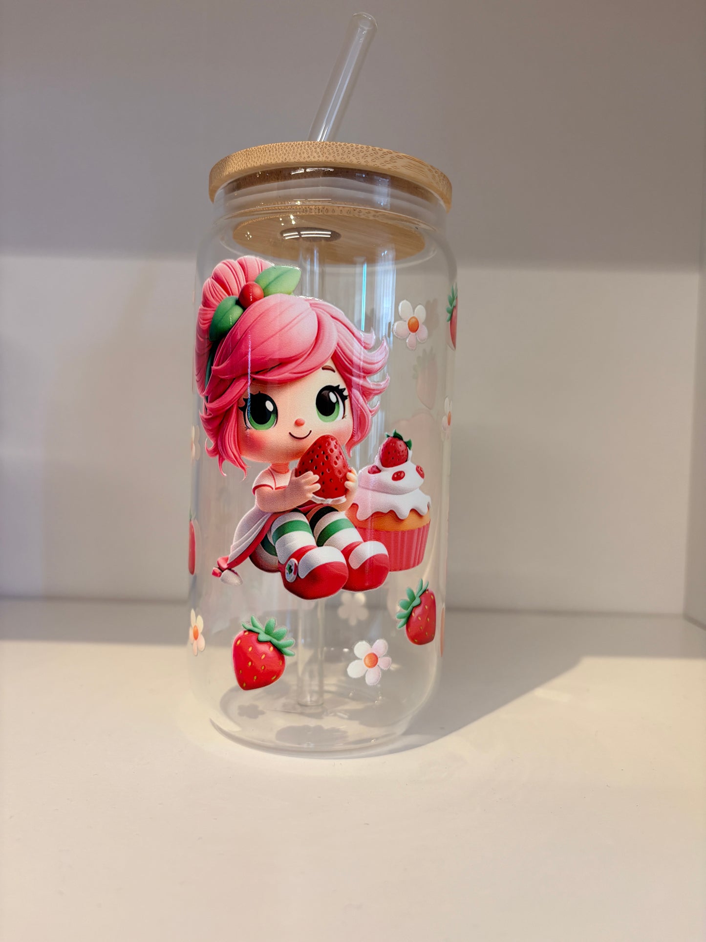 Trinkglas mit Motiv