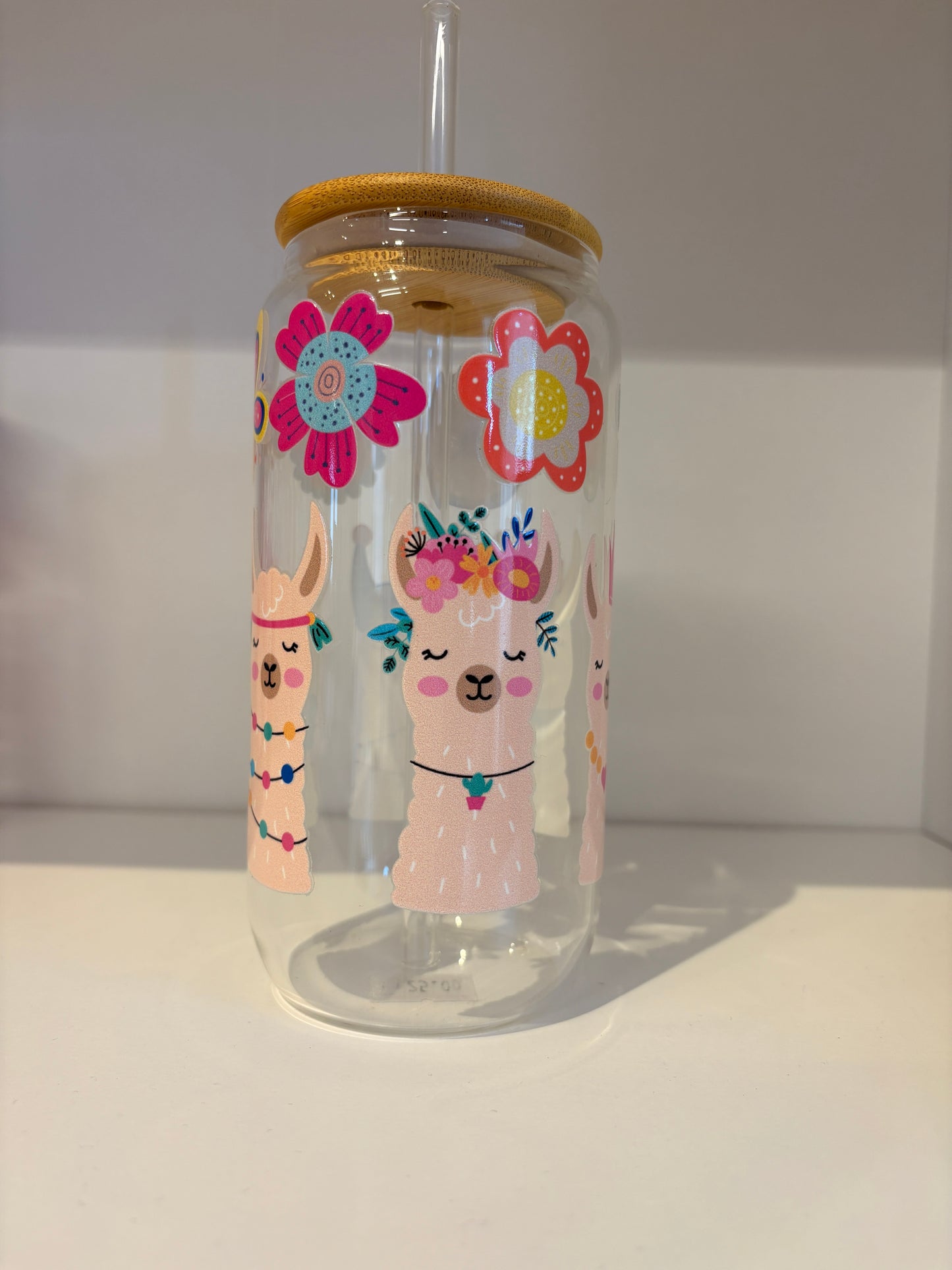 Trinkglas mit Motiv