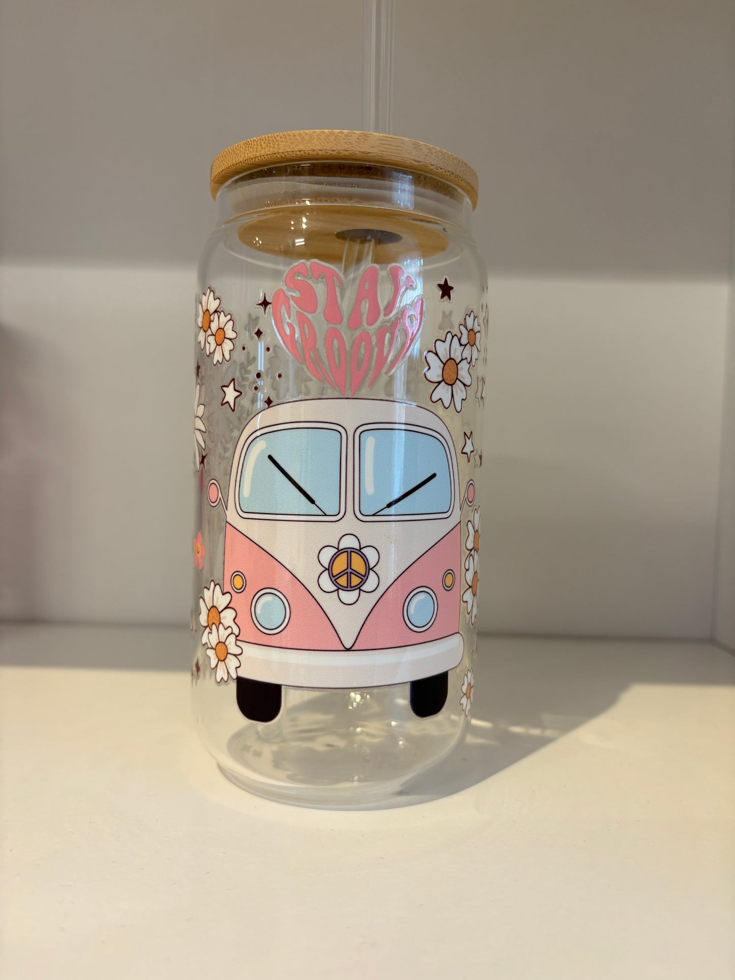 Trinkglas mit Motiv