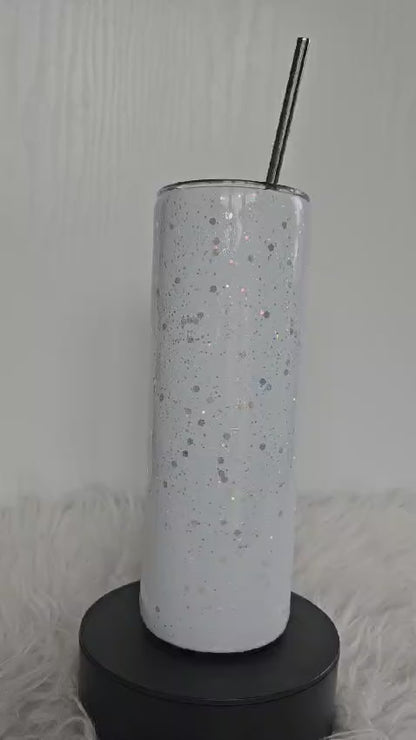 Glitzer Becher Elefant