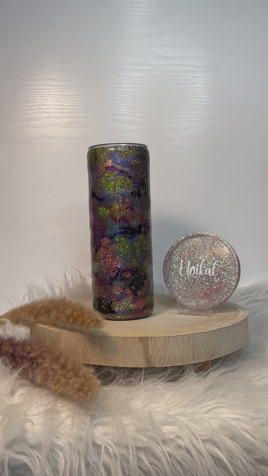 Glitzer Becher Golden Shine
