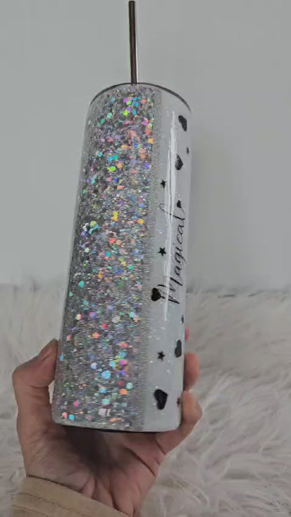 Glitzer Becher Magical